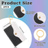 Mozeat Lens 2 Pack Packet Backpack, Birth Control Pill Case Sleeve PU Leather Wallet Pill Holder Birth Control Case