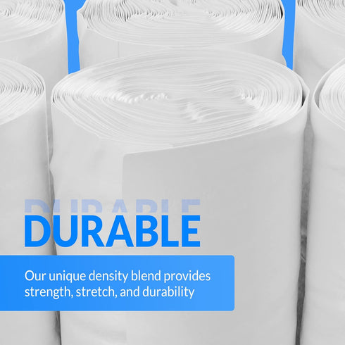 Reli. SuperValue 40-45 Gallon Trash Bags | 50 Count | Heavy Duty | Clear Multi-Use Garbage Bags