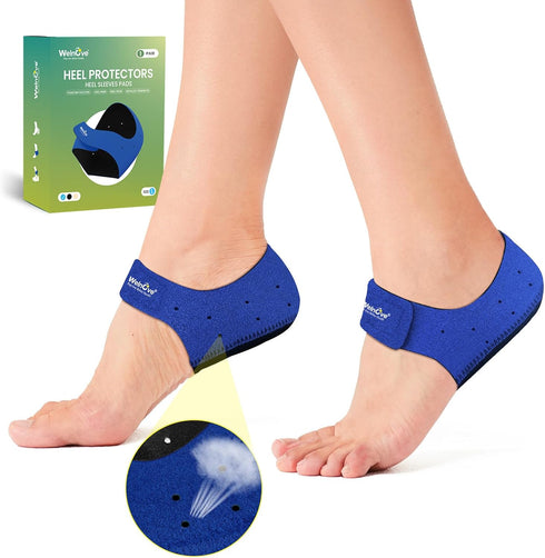 Plantar Fasciitis Protector for Shoes, Welnove Heel Cups for Pain Relief, Support Cushion for Women & Men