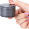 Metal Pill Box Pill Case - Waterproof Travel Medicine Organizer, Round Aluminum Alloy Storage for Daily Pills, Gray Big
