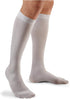 FUTURO Anti-Embolism Knee Length Stockings, Large Regular, White, Moderate (18 mm/Hg)