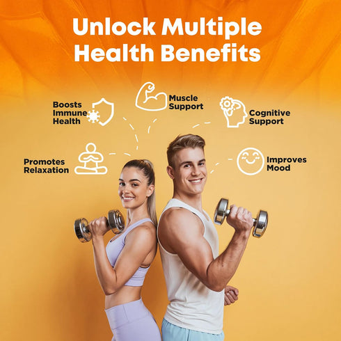 NutraPep 500mg B6 Liquid Magnesium Glycinate Drops Supplement - Cortisol Complex with L-Theanine Ashwagandha Vitamin