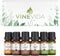 Vinevida Essential Oils Set for Aromatherapy, Massage, and Skin Care (10ml Each),
