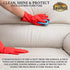 Leather Cleaner & Conditioner for Automotive, Upholstery, Leather Luggage and Bags, Liquid Pack of 2