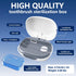 Toothbrush Covers Case San itizer and Holder with Light,Toothbrush Covers with Holder, Rechargeable Portable Toothbrush