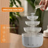 Pssopp Night Light Diffuser, Prevent Dry Burning White Noise Air Humidifiers with Colors Lamp for Bedroom Living Room