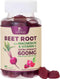 Beet Root Soft Chews, Vegan Heart Health Support Supplement, Pomegranate Raspberry Flavor, 60 Count