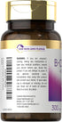 Carlyle B-Complex Vitamin with B12, 300 Tablets, High Potency, Vegetarian & Non-GMO