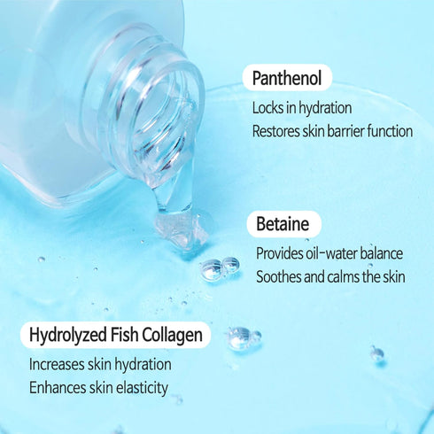 TIA'M Vita B5 Toner, Deep Hydrating Low pH Toner for Dry Sensitive Skin, 6.1 fl oz, Alcohol Free, Fragrance Free