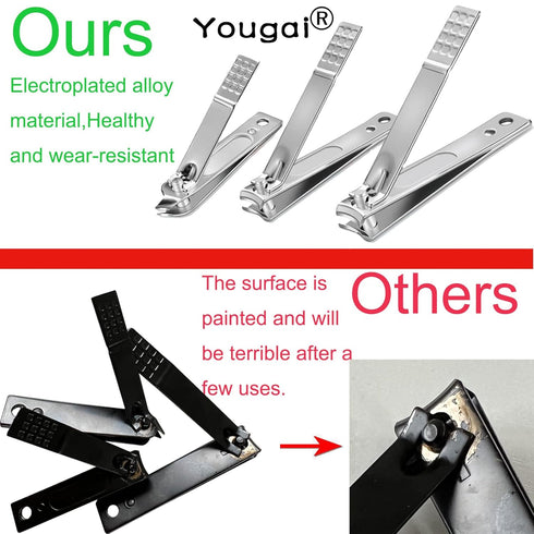 Nail Clippers Set, Fingernail and Toenail Clipper Cutters, 18 Pieces Stainless Steel Professional Grooming Kit