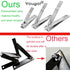 Nail Clippers Set, Fingernail and Toenail Clipper Cutters, 18 Pieces Stainless Steel Professional Grooming Kit