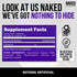 Naked L-Glutamine Muscle Recovery Capsules, 1000mg, 240 Count | Made in The USA, Non-GMO, Gluten and Soy Free
