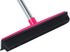 Carpet Hair Removal Broom with 48'' Telescoping Handle, Rubber Broom Carpet Rake for Pet Hair Dust Removal, Daily