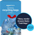 Amazon Basics Blue Unscented Recycling Trash Bags, 13 Gallon, 60 Count, Pack of 1