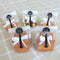 Cookie Bags for Packaging, Searik Translucent Plastic Cellophane Treat Bags for Bakery, Gift Giving, with Stickers and