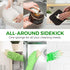 Pack 6 AIRNEX Natural Loofah Sponges for Dishes - of Plastic Free Loofah Kitchen Sponges with Cellulose Core & Cotton