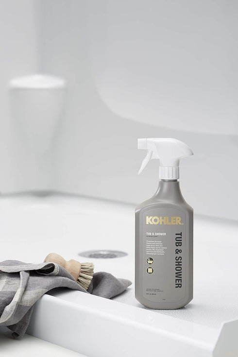 K-EC23732-NA 28 Oz KOHLER Tub and Shower Cleaner, Bathroom Cleaner, Restores Acrylic, Tile, Enameled cast iron