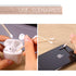 Norme 3 Inch Cotton Swabs in Storage Box, 500 Pcs Long Cotton Swab Pointed and Round Tip for Cleaning.