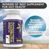 NutriZing Vegan Probiotics for Digestive Health - 30 Billion CFU & 16 Strains, Delayed Release Supplement for Men &