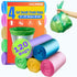 4 Gallon Trash Bag (120 Bags), CCLINERS Small Bathroom Garbage Can Liners for Home Kitchen and Office