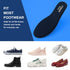 Memory Foam Insoles for Women, Replacement Shoe Inserts for Work Boots, Running, Hiking, Comfort Inner Soles, Navy US 8