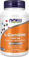 NOW Foods L-Carnitine 1,000 mg, Purest Form, 50 Tablets