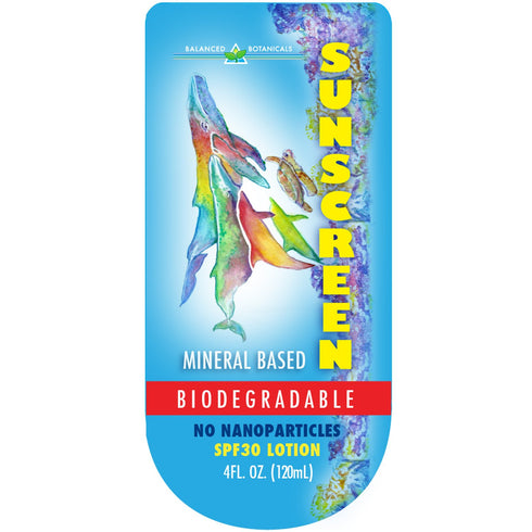 SPF30 Mineral Biodegradable Sunscreen