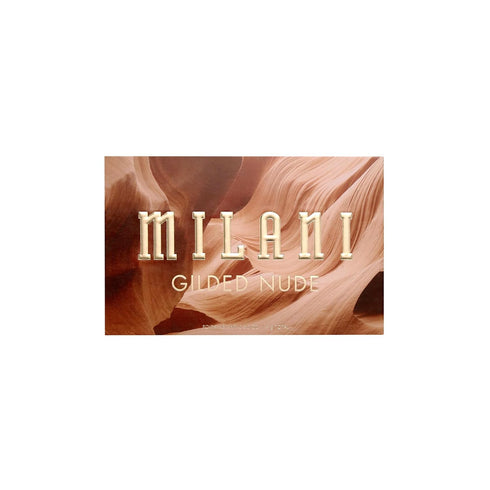 Milani Gilded Nude Hyper Pigmented Eyeshadow Palette, 15 Natural Makeup Colors for Everyday Look