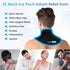 ComfiTECH XL Gel Ice Pack Wrap for Neck, Reusable Cold Compress for Cervical, Sports Injuries, Swelling, Bruises