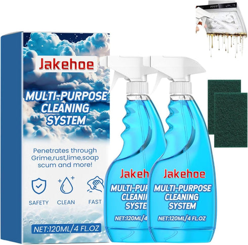 YUEOL 2PCS Spray Splash Cleaner, Splash Foam Spray All Purpose Cleaner, Suitable For