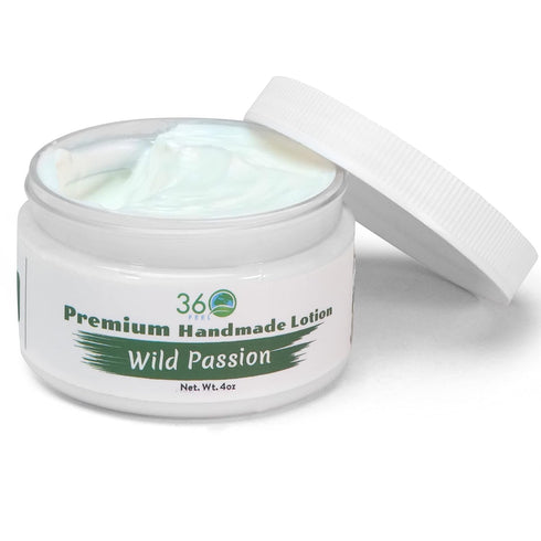 Wild Passion Body Lotion, Hydrating Coconut & Olive Oil Formula for Sensitive Skin, Non-Greasy, All Day Use