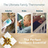 iProvn Pro Series | Ear Thermometer with Non-Touch Forehead Function | Superior Accuracy for Adults, Kids, Babies |