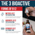 BioActive Vitamin B12, 1000 mcg, 3 BioActive B12 Forms, Methylfolate, Sublingual, Cherry Flavor