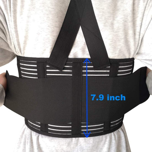 Rib and Chest Support Brace by Solmyr, Breathable Belt for Sore or Bruised Ribs Support (L/XL)