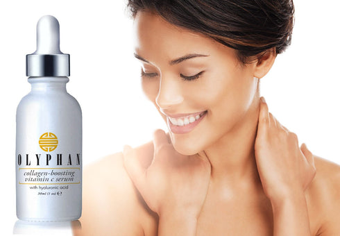 Organic Vitamin C Serum with Hyaluronic Acid for Face; Natural Anti-Aging Facial Serum for Healthy Skin