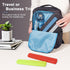 4 Pack Portable Travel Toothbrush Case, Transparent Plastic Toothbrush Holder for Home, Travel, Business, Camping,