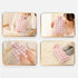 GUOSPIUS 2PCS Gifts(Green,1000ml) Hot BottleHot Water Bottle with Cover Large with Plush Cover Winter Hand Foot Warmer