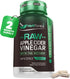 Herbtonics Raw Apple Cider Vinegar Capsules 1500mg with Mother | Detox, Digestion & Weight Management Formula with