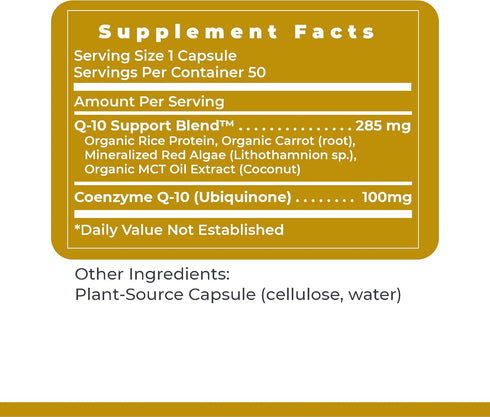 Premier Research Labs CoQ10, Coenzyme Q10 Supplement, 100mg Capsules, 60 Vegetarian Capsules