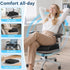 SofterCharm Tailbone, Seat Cushion, Memory Foam Office Chair Cushions for Long Sitting Hours, Chair Pad for Sciatica