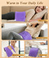 InVarme 2X 158 2H Extra Hot Heating Pad for Cramps: Luxury Plush and Graphene Electric Heating Pad for Back Period