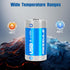 messule 4 1 Cable,6 Pack Battries,LR20 1.5V 7500mWh Toys(6 Rechargeable Lithium D Batteries with in USB-C Charge D Cell