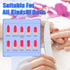 Poly Nail Extension Gel Files 100/180 Grit, 12 PCS Emery Boards for Acrylic Nails, Double-Sided Washable Manicure Tools