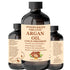 Pure Moroccan Organic Argan Oil - Anti-Aging Face Oil, Argan Oil for Hair Care, Massage, 4 Fl Oz
