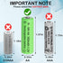 Lombaour 1.2 500mAh Lights(12 Volts AA Solar Long Life Rechargeable Green Batteries,Double A Nickel Metal Hydride Solar