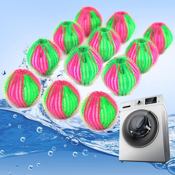 Pet Hair Remover for Laundry - Non-Toxic Reusable Dryer Balls to Remove Long Hair from Dogs and Cats