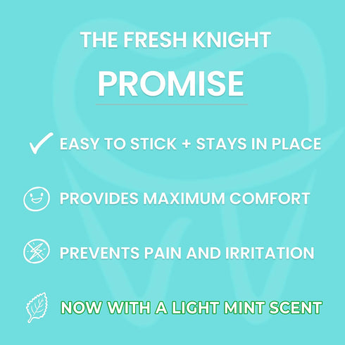 Braces Wax, 50 Orthodontic Strips & Cases (Mint) - 10 Pack, Premium Food Grade Wax for Aligners