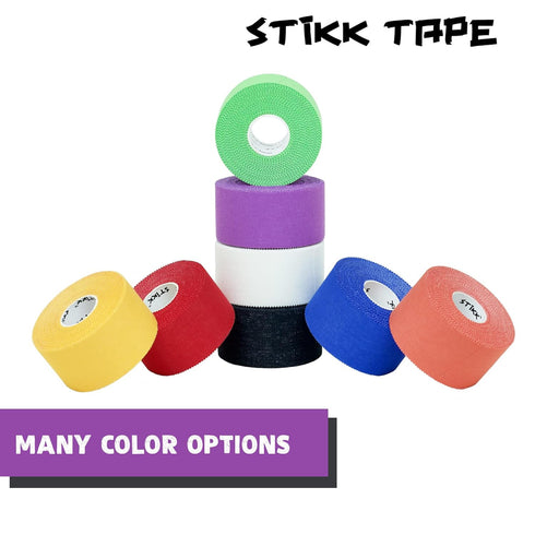 STIKK Athletic Tape - 3pk Purple Tape, 1.5 in x 15 Yards, Stabilizing & Supporting Muscles & Joints for Sports Injury
