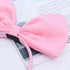 Pink Bow Headband, Non-Slip Fashion Knotted Hair Bands for Women and Girls, Hair Accessories for Party