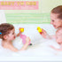 Tatuo 4 Pieces Baby Bath Sponge, Soft and Absorbent Cotton Loofah for Kids, Babies, Men, Women (Red, Purple)